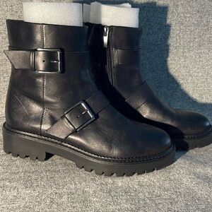 Nordstrom Macombs Water Resistant Moto Boots
